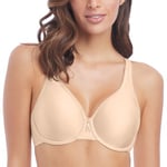 Wacoal BH Basic Beauty Full Figure Underwire Bra Beige polyamid G 75 Dam