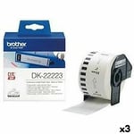 Continuous Paper for Printers Brother DK-22223 White 50 mm x 30,48 m Black [3