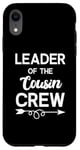 Coque pour iPhone XR Leader of the Cousin Crew Tee Leader of the Cousin Crew