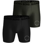 Björn Borg Performance Boxer 2-Pack, Underbukser herre Mixed S