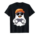 Halloween Ghost Gamer Scary Controller Gaming Men Boys Kids T-Shirt