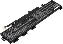 Kompatibelt med HP EliteBook 850 G5 (3RS15UT), 11.55V, 4700 mAh