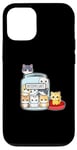 Coque pour iPhone 12/12 Pro Cat Antidepressant Serotonin Booster T-Shirt.