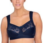 Miss Mary Lovely Lace Support Soft Bra BH Mörkblå F 85 Dam