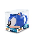 Stor: Sonic The Hedgehog - Head 3d Mug In Gift Box (350ml) (78896)