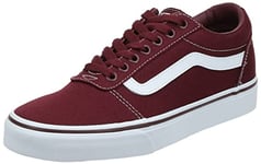 Vans Homme Ward Sneaker Basse, (Canvas) Port Royale/White, 38.5 EU