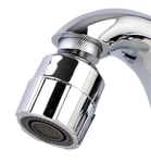 Euroshowers 916-90 Économiseur d'eau pour robinet Chromé Filetage standard Pour M22 et M24 50% de consommation d'eau en moins réglable