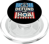 Defund HOA Homeowners Association Social Justice PopSockets PopGrip for MagSafe