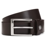 BOSS Emal-B_Sz35 Ceinture, Dark Brown, 95 Men