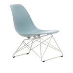 Vitra - Eames RE Plastic Side Chair LSR 48 Forest, White (Smooth) Base - Fåtöljer - Charles & Ray Eames - Grön - Metall/Plast