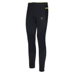 La Sportiva Primal Pant M - Collant running homme Black / Lime Punch L