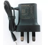 Nokia AC-11X UK Charger Thin Small Pin For Nokia Old Mobile Phones