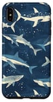 Coque pour iPhone XS Max Coque Requin Bleu Océan Amoureux des Requins