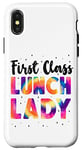 iPhone X/XS Lunch Lady Tie Dye First Class Lunch Lady Case