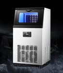 unknow Commercial Ice Maker Machine, 55kg 24h Stainless Steel Ice Cube Machine with 8-10 Kg Ice Storage Capacity, Making Machine Ideal for Home, Office, Restaurant, Bar, Coffee Shop