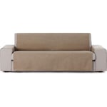 ECOMMERC3 Housse de canapé Universelle et Polyvalente 2 Places - Housse de Chaise de Couleur Beige Protecteur Facile à Installer pour Dossier, siège et accoudoirs