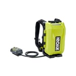 Ryobi - Chargeur 3 ports pour batteries 36V Max Power - 6,0Ah - support dorsal - RY36BP3PA-0