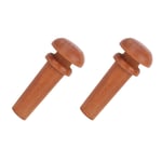 (Type B)2x High Quality Jujube Wood Violin Tail Endpin Musical Instrument