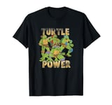 Teenage Mutant Ninja Turtles Turtle Power Group Shot T-Shirt