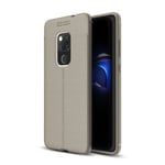 Huawei Mate 20      Leather Texture Case    Grey