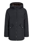 JACK & JONES Jjloop Parka JNR Veste, Noir, 128 Homme