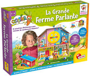 Lisciani JEUX EDUCATIFS – LA GRANDE FERME PARLANTE – FR68340, Bleu, Vert, Jaune, Rouge