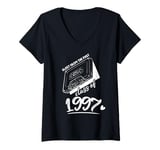 Womens Reunion Class of 1997 School Graduation Blast From The Past V-Neck T-Shirt