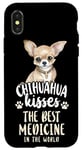 iPhone X/XS Chihuahua Chihuahueño Chihuahua Kisses The Best Medicine In Case