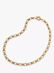 Daisy London Vintage-Style Link Chain Necklace, Gold