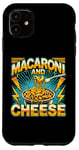 Coque pour iPhone 11 Macaroni and Cheese Heavy Metal World Tour Hardcore Music