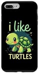 iPhone 7 Plus/8 Plus I Like TURTLES Cartoon Turtle Case