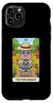 iPhone 11 Pro Baby Pgymy Hippo Tarot Card The Park Ranger Hippopotamus Case