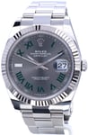 Rolex 126234-0046 Datejust 36 Harmaa/Teräs Ø36 mm