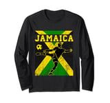 Jamaica Football Apparel Jamaican national Reggae Boys mens Long Sleeve T-Shirt