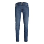 Jack & Jones Mens and Liam Skinny Jeans Stretch Denim - Blue material_cotton - Size 34W/32L