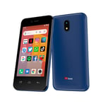 Smartphone Blue 4-inch Android Dual SIM with EE Pay as You Go Smartphone