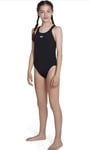 Speedo Junior Endurance+ Medalist Swimsuit Black Age 15-16  BNWT