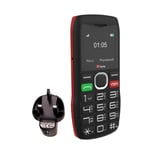 TTfone TT880 Mobile SOS Big Button with Mains plug & PAYG O2 SIM card Network