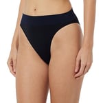 sloggi Ever Infused Aloe High Leg Femme, Black, XS