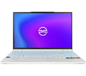 PCSPECIALIST Ionico Luna 140 15" Gaming Laptop - AMD Ryzen™ 7, RTX 4060, 1 TB SSD, White