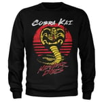 Hybris Cobra Kai Never Dies Sweatshirt (HeatherGrey,XL)