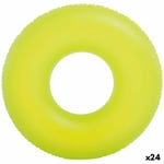 Oppustelig flydende donut Intex Neon 91 x 91 cm (24 enheder)