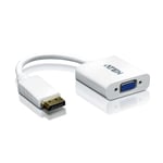 aten Displayport -Kabel DisplayPort Han - VGA Hun 15p 0.15 m Hvit