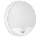 Adviti Agat Modern Applique Murale Exterieur Detecteur de Mouvement 4000K Lampe Detecteur de Mouvement Exterieur 1100 lm Eclairage Exterieur avec Detecteur IP54