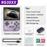 RG35XX Mini Retro Handheld Game Console 3,5" IPS 640*480 Screen Dual System Linux Garlic OS Kannettava videopelisoitin