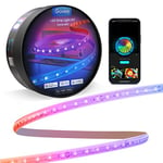 Govee RGBIC LED Strip Lights M1 with Matter, 2m WiFi LED Lights for Christmas, Cabinet, TV and Bed, Smart LED Lights Work with Apple Home, Alexa, Google Assistant and SmartThings, Upgraded RGBIC