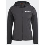 adidas Terrex Xperior Climawarm+ Wind Light Fleece Hooded Jacket, storlek Small