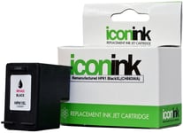 Icon: Remanufactured HP 61 Black XL Ink Cartridge (CH563WA ) (HP Printer Cartridges)