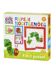 Bambolino Toys The Very Hungry Caterpillar 4-1 puzzel Lattia