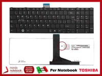 Clavier Italien pour Ordinateur Portable TOSHIBA Satellite C850-B861 (Noir)